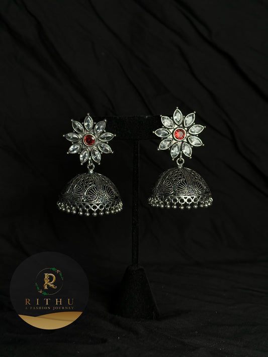 Oxidized Jhumka