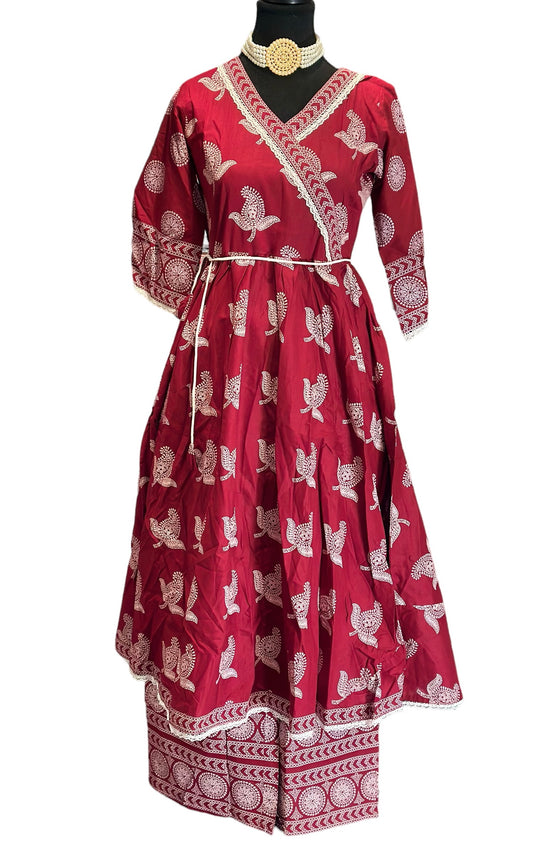 LIBAS Festive Wear Kurta with Palazzo Set